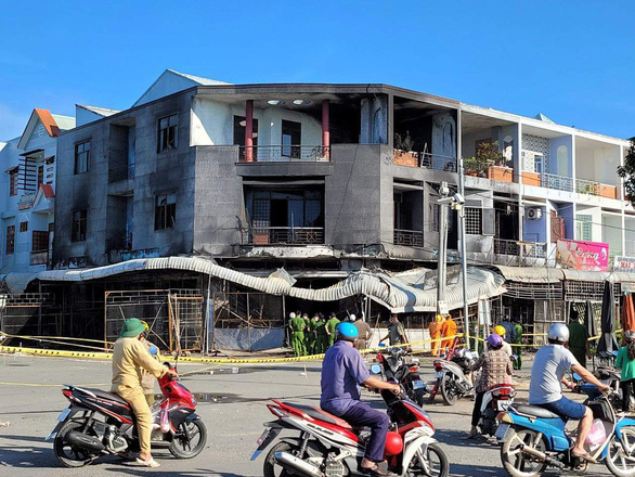 Cháy tiệm vải trong đêm, 4 người trong gia đình ở Kiên Giang tử vong