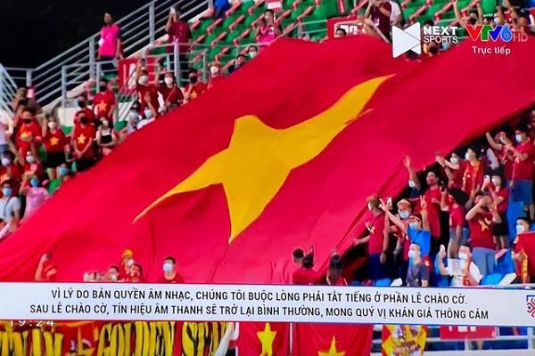 Quốc ca Việt Nam sẽ không bị tắt tiếng trong các trận đấu tại AFF Cup 2020