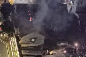 Cháy lớn tại khu tập thể ở Hà Nội, 1 người tử vong