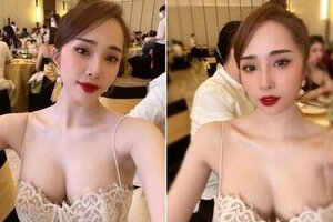 Quỳnh Nga khoe vòng 1 'trĩu nặng' nhưng ai nấy chỉ chú ý điểm này