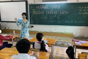 TPHCM: Tín hiệu vui trong ngày đầu học sinh đến trường