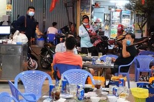 Từ ngày 14/12, TP Hải Dương cho phép bán hàng ăn tại chỗ