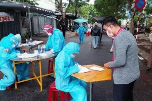 Đà Nẵng thêm 194 ca Covid-19 mới, có 65 ca cộng đồng