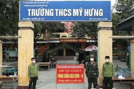 Nam Định phát hiện thêm chùm F0 mới là học sinh THCS tại huyện Mỹ Lộc