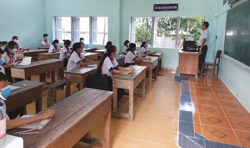 Dự kiến mở cửa trường trong tháng 12: Tiền Giang tăng tốc tiêm vắc-xin cho học sinh