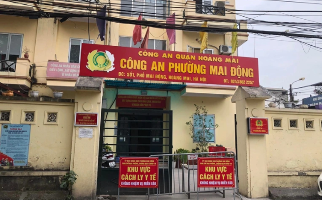 Có 4 ca mắc Covid-19, Hà Nội tạm phong tỏa trụ sở công an một phường 