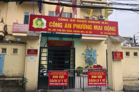 Có 4 ca mắc Covid-19, Hà Nội tạm phong tỏa trụ sở công an một phường 