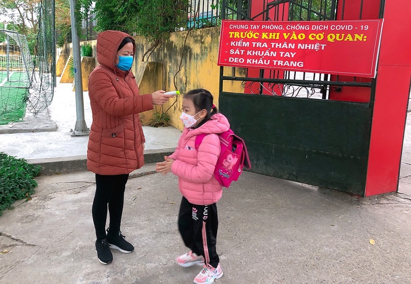Trường học có F0 ở Bắc Giang: Dừng học trực tiếp trong thời gian ngắn nhất