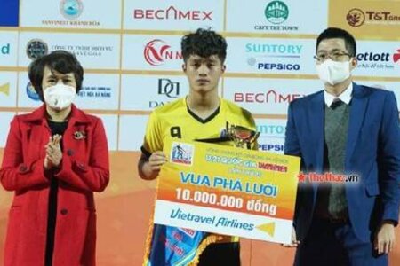 "Vua giải trẻ” được HLV Park Hang Seo triệu tập lên U23 Việt Nam