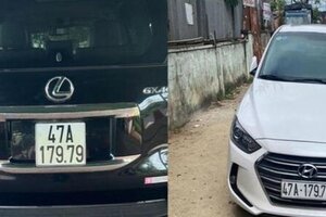 Chủ xe Hyundai gắn biển số thần tài giả giống xe Lexus... để câu like