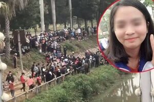 Tìm thấy thi thể nữ sinh Ngoại thương mất tích nhiều ngày dưới sông