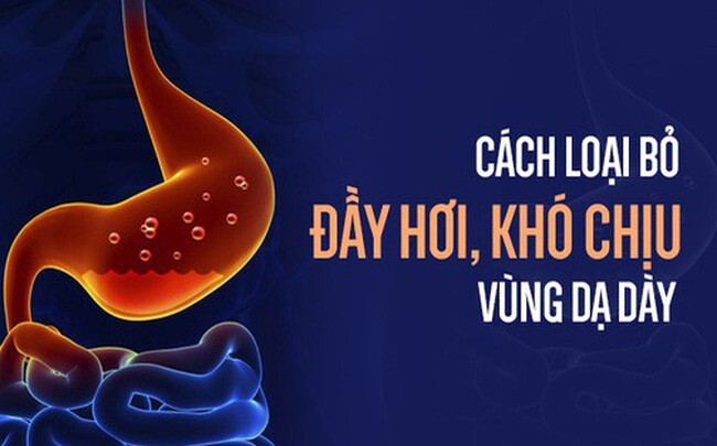 đầy hơi dạ dày 