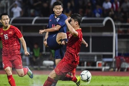 Thái Lan vẫn chưa bắt kịp Việt Nam trên bảng xếp hạng FIFA