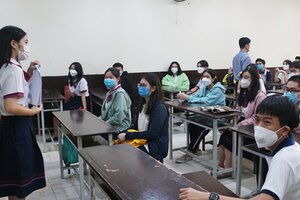 Ngày 10/1, học sinh lớp 7,8 ở Củ Chi sẽ đến trường