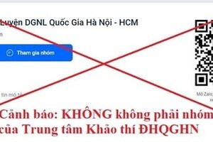 Cảnh báo kẻ xấu lợi dụng kỳ thi Đánh giá năng lực để lừa tiền thí sinh