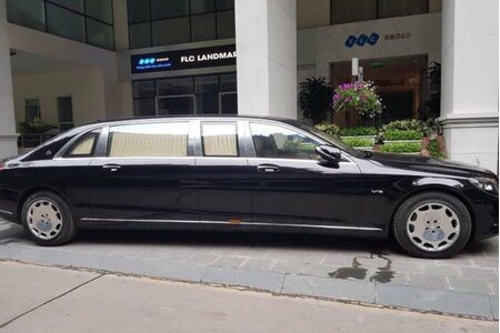 Roll-Royce Phantom Lửa Thiêng, Mercedes-Maybach S600 Pullman của tỷ phú Trịnh Văn Quyết