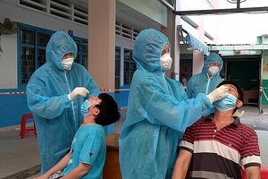 Nam Định ghi nhận 227 ca dương tính Covid-19 trong ngày 12/1