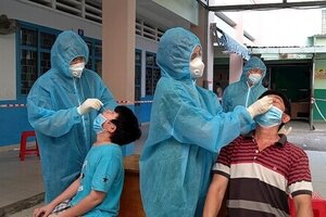 Hải Phòng thêm 513 ca Covid-19 mới trong vòng 24h, có 104 bệnh nhân nặng/nguy kịch