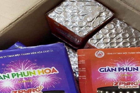 Lý do tạm dừng bán 2 sản phẩm pháo hoa 'made in Việt Nam'