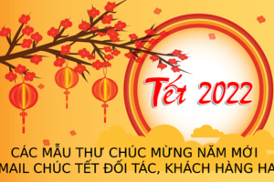 Lời chúc tết Quý khách hàng, đối tác dịp Tết Nguyên Đán 2022 Nhâm Dần
