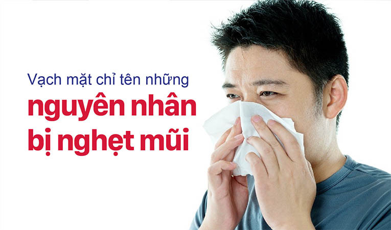 nguyên nhân bị nghẹt mũi 