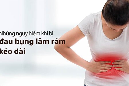 Những nguy hiểm khi bị đau bụng lâm râm kéo dài