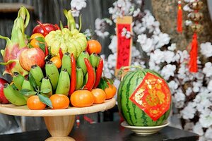 Cách bày mâm ngũ quả đúng phong thủy, đem lại tài lộc cho gia chủ ngày Tết