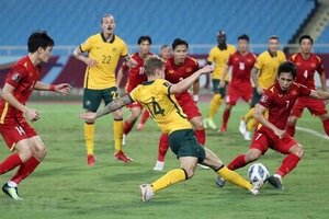 Lịch sử đối đầu giữa tuyển Việt Nam và Australia