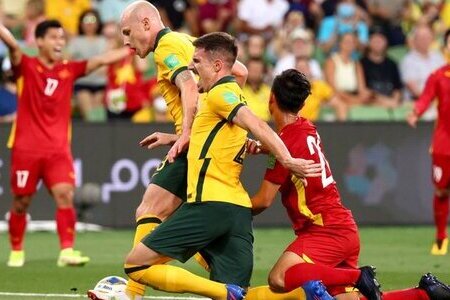 Thua đậm Australia, tuyển Việt Nam trắng tay sau 7 lượt trận