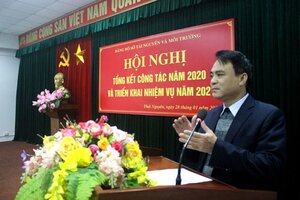 Xem xét kỷ luật Giám đốc Sở Xây dựng, Sở TN-MT tỉnh Thái Nguyên