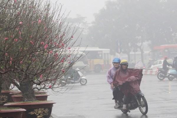 Thời tiết ngày mùng 1 Tết Nguyên đán: Bắc Bộ tiếp tục rét đậm, rét hại 