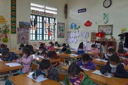 Lào Cai: 95% học sinh trở lại trường ngày đầu sau kỳ nghỉ Tết