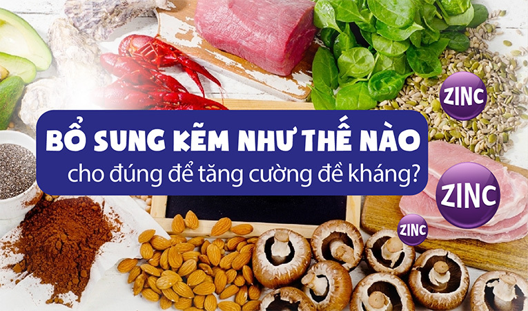 bổ sung kẽm như thế nào