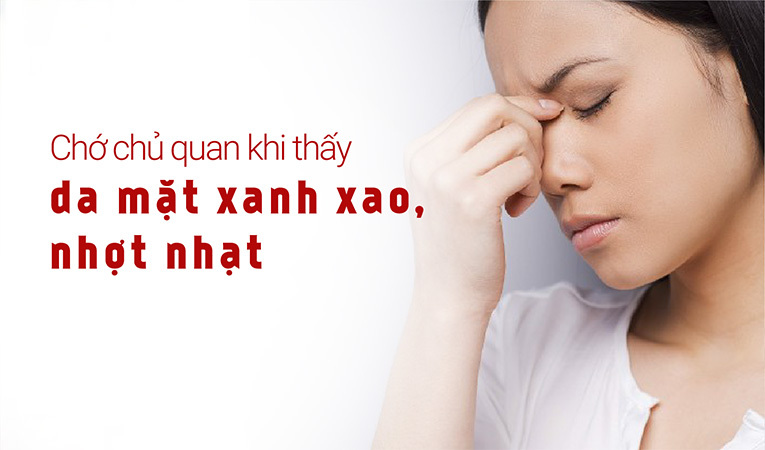 da mặt xanh xao