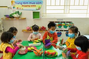Ninh Bình tạm dừng đến trường đối với học sinh mầm non