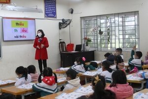 Hà Nội: Hơn 1,2 triệu học sinh các cấp đã được đến trường