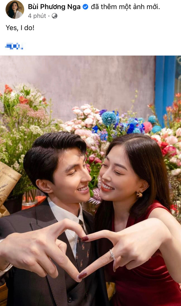 Bình An cầu hôn Á hậu Phương Nga 