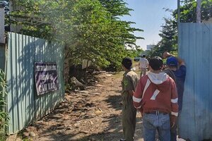 Tìm thấy thi thể nghi nam sinh viên mất tích khi lên TP HCM nhập học