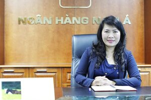 Bà Lương Thị Cẩm Tú ngồi ghế Chủ tịch Eximbank