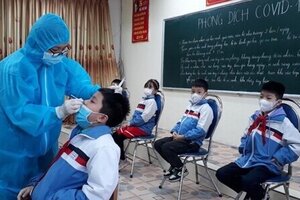 Số ca F0 tăng, nhiều địa phương cho học sinh tạm dừng đến trường
