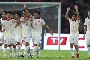 Tuyển U23 Việt Nam đón tin vui trước trận chung kết với U23 Thái Lan