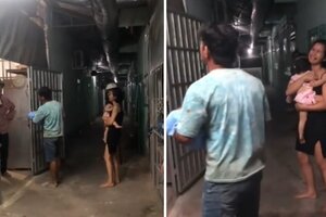 Thực hư clip cha ôm con nhỏ đã mất về phòng bị chủ trọ đuổi ra ngoài