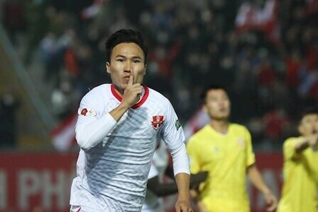 Đánh bại Nam Định, Hải Phòng vươn lên dẫn đầu bảng xếp hạng V.League