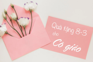 Những món quà tặng cô giáo nhân ngày 8/3/202 thể hiện lòng biết ơn đầy ý nghĩa