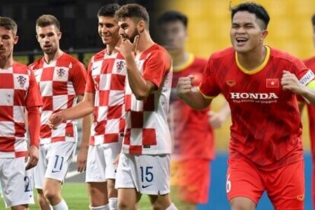 U23 Croatia sử dụng đội hình trẻ đấu U23 Việt Nam ở Dubai Cup 2022