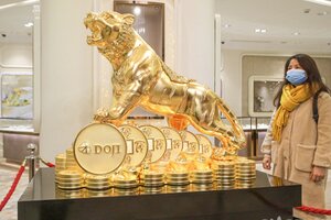 Giá vàng lên 73,3 triệu đồng một lượng