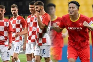 U23 Croatia sử dụng đội hình trẻ đấu U23 Việt Nam ở Dubai Cup 2022