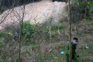 Phát hiện bộ xương người tại chân cầu cạn số 4 ở Thái Nguyên