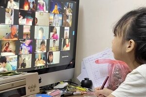 Học sinh tiểu học ở TP.Hòa Bình đi học trực tiếp từ 14/3