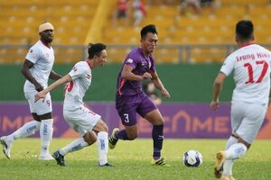 Trưởng ban trọng tài 'sẽ xem xét' tình huống Hải Phòng bị thổi 11m